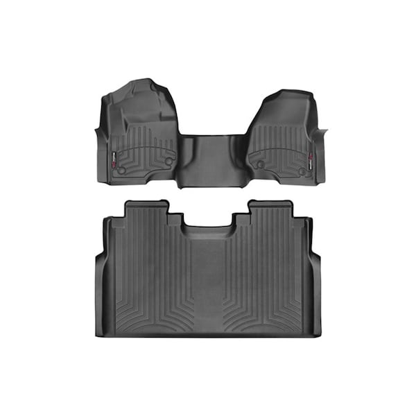 Front and Rear Floorliners - Over The Hump, 4410321-446974